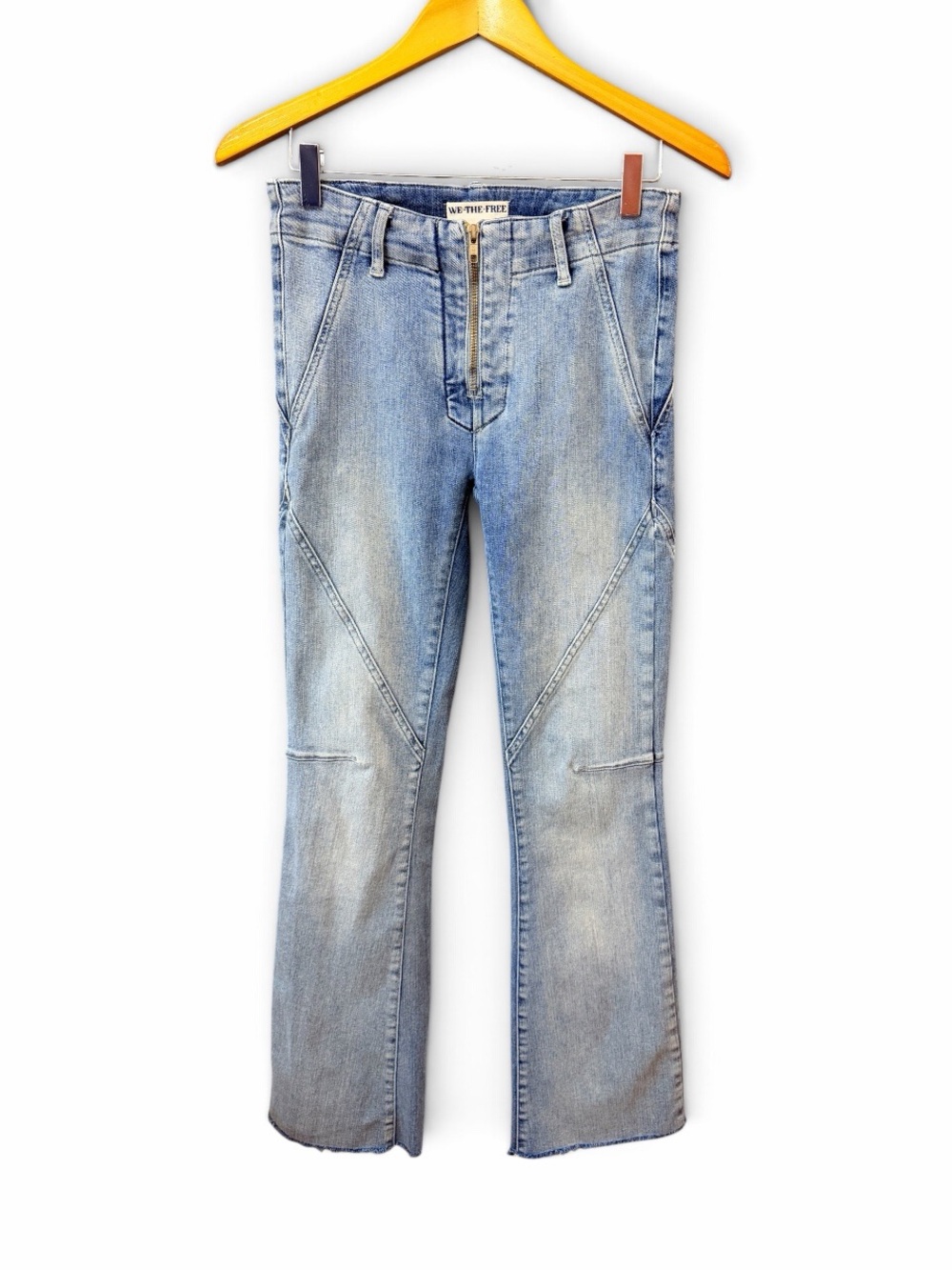 We The Free Mamba Mid-Rise Flare Jeans Size 26 EUC